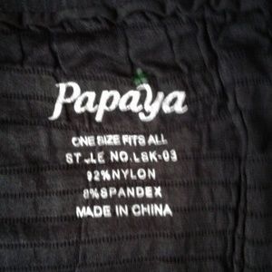Papaya Skirts - New in bag black Pencil spandex skirt Papaya Skirts - New in bag black Pencil spandex skirt